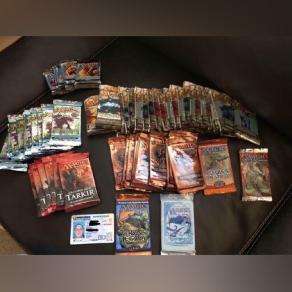 Magic the gathering sealed booster pack lot (50+ packs)